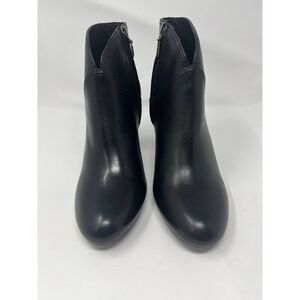 Geox Respira Black Ankle Boots High heel Booties Womens 39 US 9
